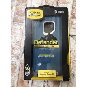NEW OtterBox Defender Series Blue Case for Samsung Galaxy S9 (W/ CLIP) $49.99